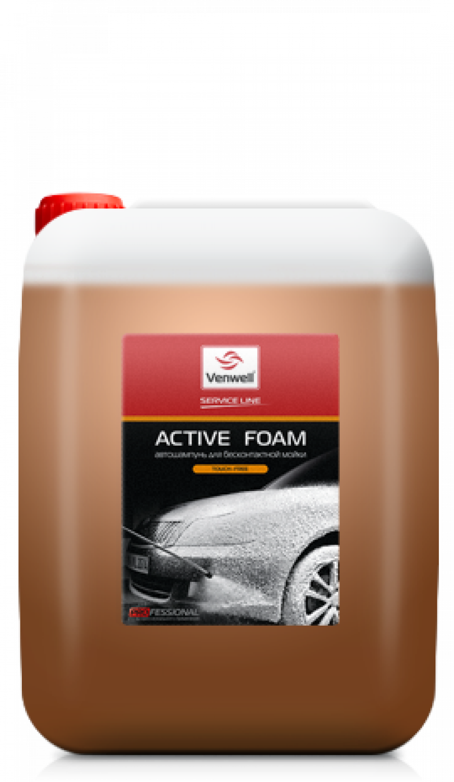 Автошампунь для бесконтактной мойки Active Foam, 20 л VENWELL VW-SL-015RU